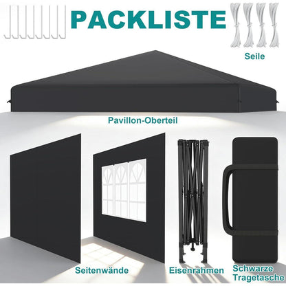 Pop Up Pavillon 2.5x2.5m – Wasserdicht & UV-Schutz