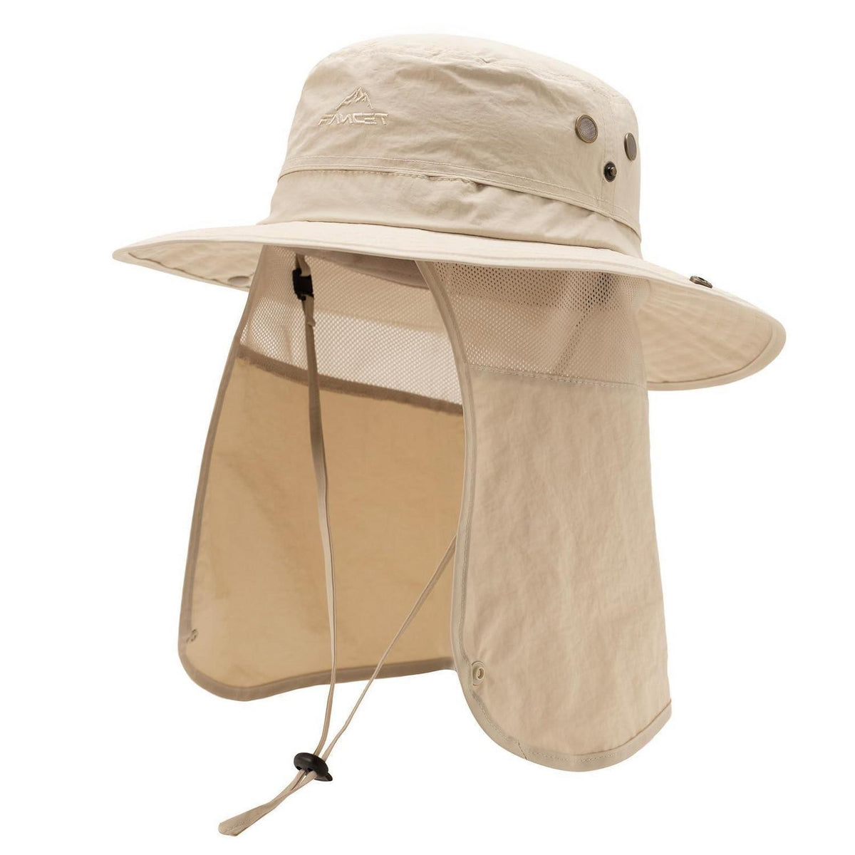 Sonnenhut mit UV-Nackenschutz – Wasserdichter Outdoor Hut für Damen & Herren
