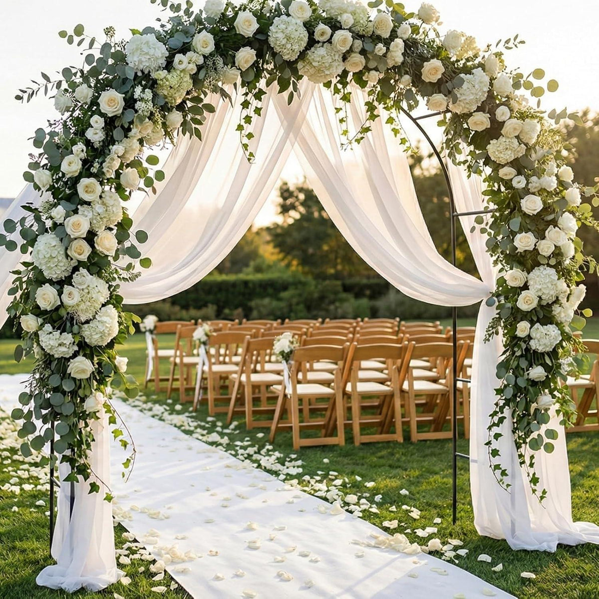 Rosenbogen Metall Garten – Rankhilfe für Rosen & Kletterpflanzen