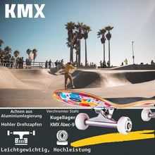 Komplett Skateboard Anfänger Set mit Tool | 31" Graffiti Blau