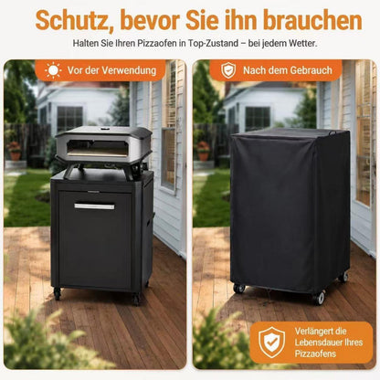 Pizzaofen Abdeckung wasserdicht für Cozze 73x64x109cm