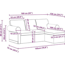 Ecksofa L-Form Wohnzimmer Taupe 160 cm – Modern & Komfortabel