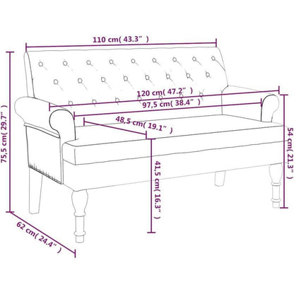 Retro 2-Sitzer Sofa Dunkelgrün – Bequeme Loveseat für Wohnzimmer