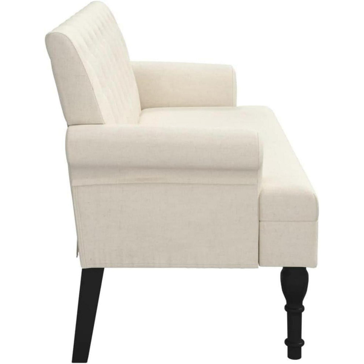 Sitzbank mit Rückenlehne – Retro-Couch für Wohnzimmer & Schlafzimmer