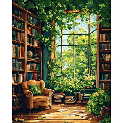 Malen nach Zahlen Erwachsene – Pflanzen Motiv 40x50cm