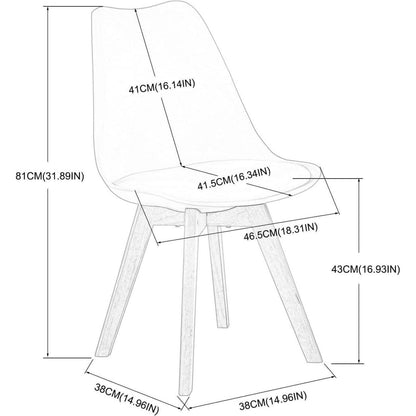 Esszimmergruppe für 8 Personen – Holztisch & 8 Stühle