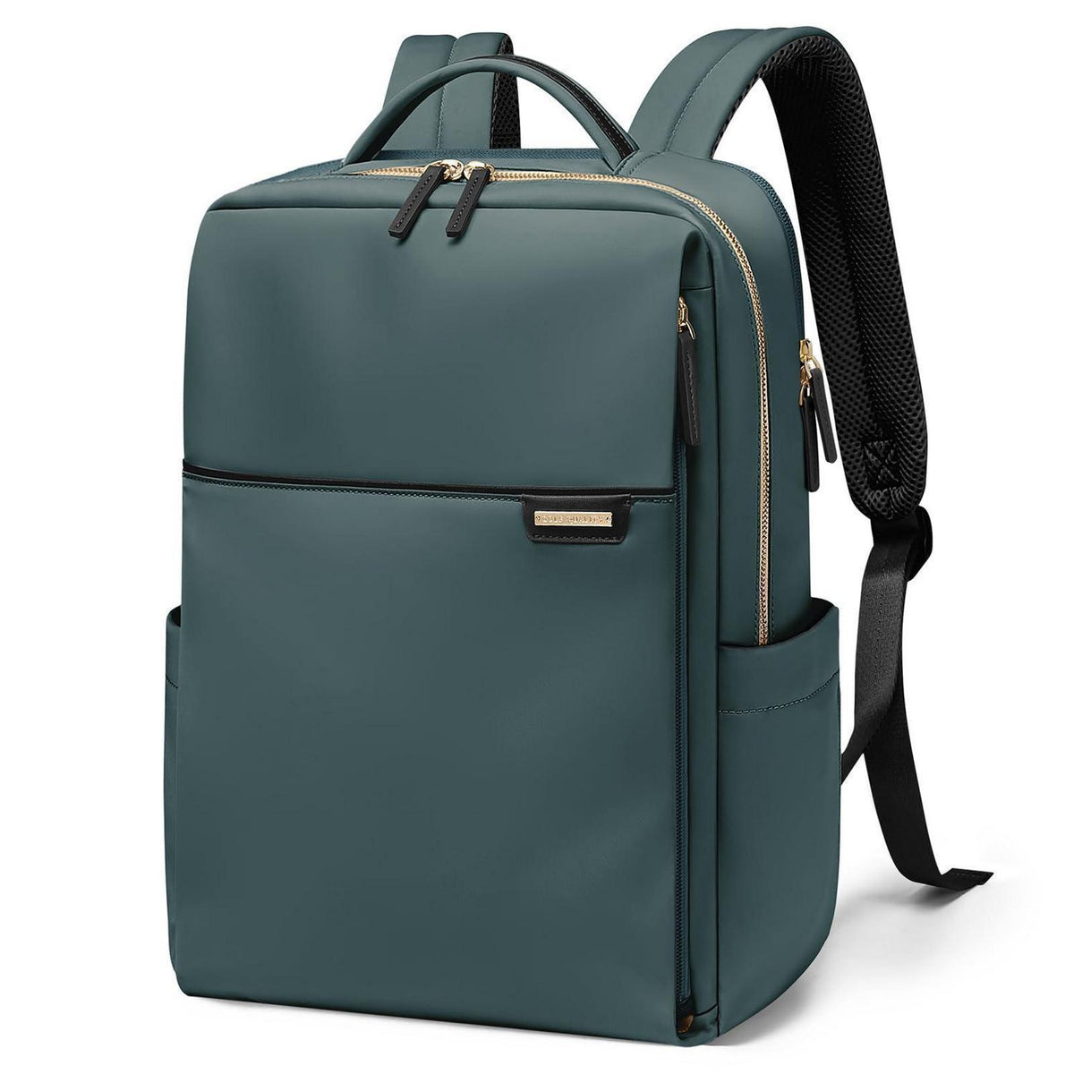 Laptop Rucksack Damen Herren Wasserdicht 14 Zoll Dunkelgrün