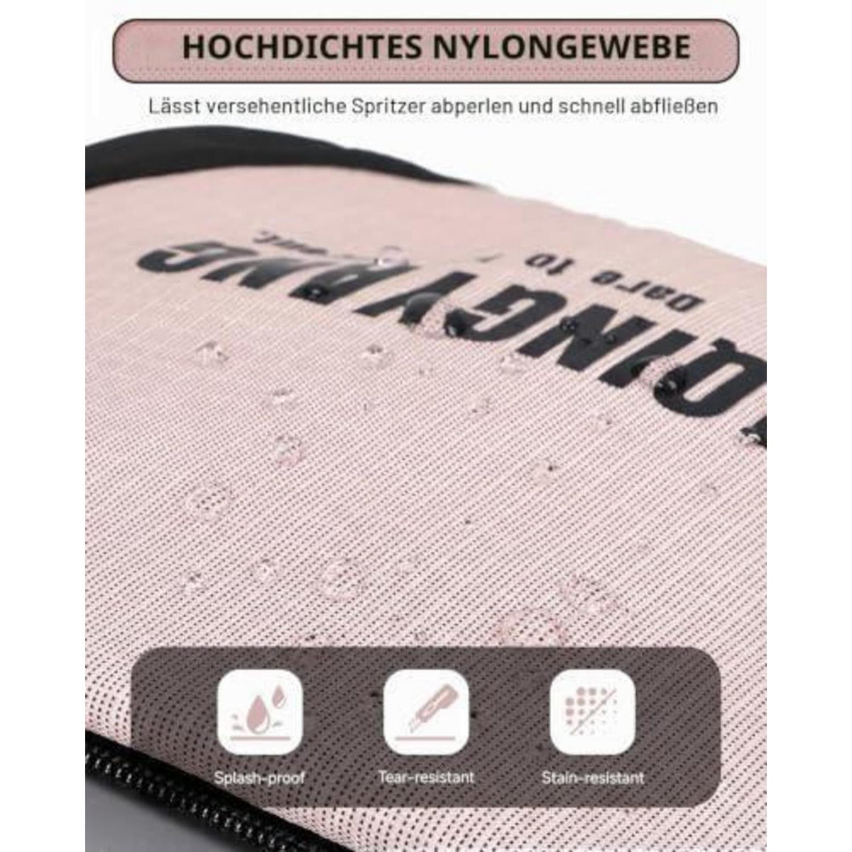 Schulrucksack Mädchen Teenager Rosa – 32L, Wasserdicht & Bequem