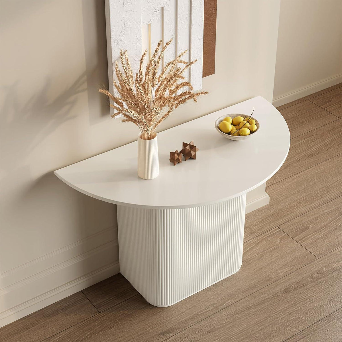 Halbrunder Esstisch Modern – Platzsparend für Küche & Esszimmer