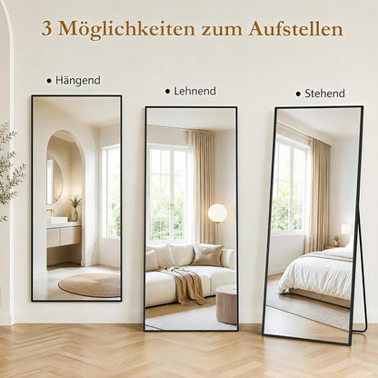 Ganzkörperspiegel Standspiegel 205x104cm – Modern & Robust