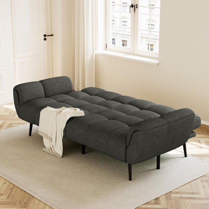 Schlafsofa 3-Sitzer Dunkelgrau – Bequem & Vielseitig
