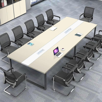 Konferenztisch G 240x100cm – Modern, Kabelmanagement & Stabil