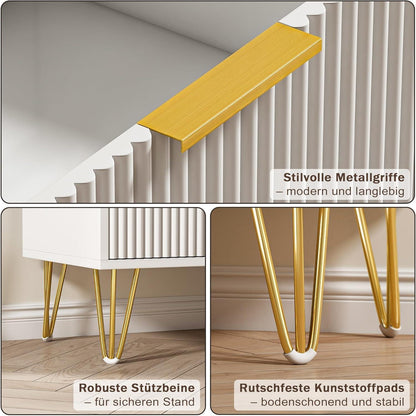 Moderne Kommode mit 4 Schubladen | Schlafzimmer & Wohnzimmer