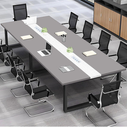 Konferenztisch Modern 240x120cm mit Kabeldurchführung