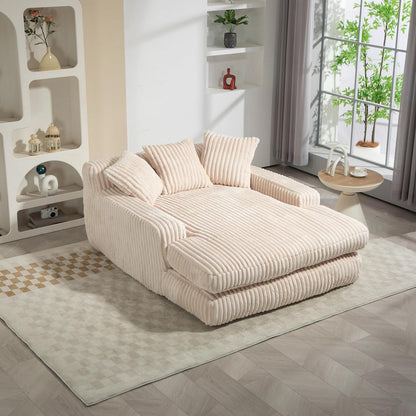 Boneless Cord Schlafsofa – Bequemes Bodensofa für Wohnzimmer