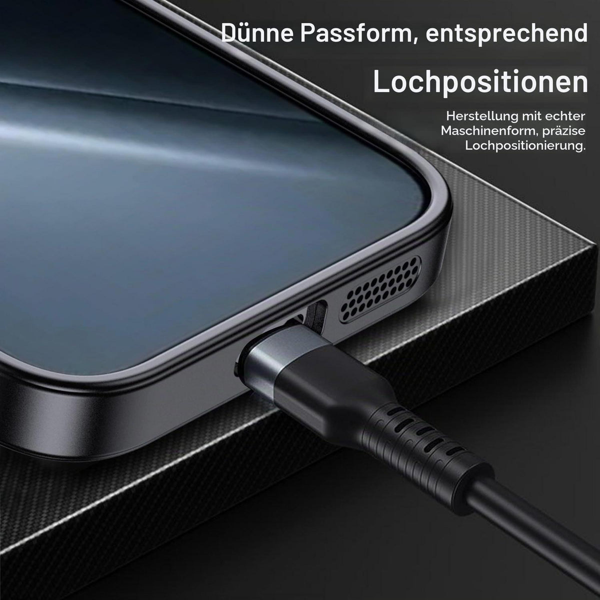 Xiaomi Poco X8 Pro Hülle: Wasserdicht, Stoßfest & Carbonfaser Rot/Schwarz