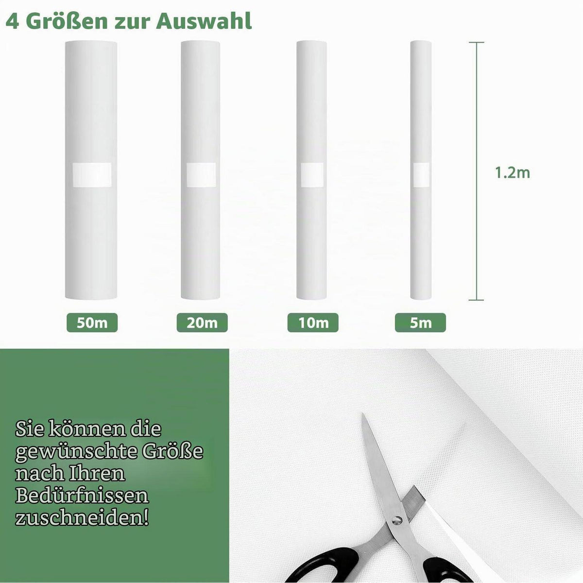 Tischdeckenrolle Weiß 1,20m x 20m Einweg Vlies | Party & Deko