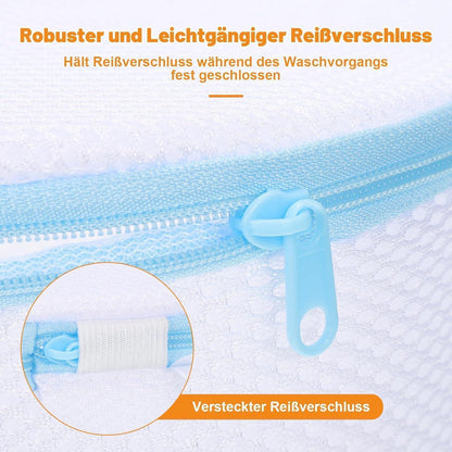 BH Wäschenetz 3er Set – Schutzbeutel für Waschmaschine