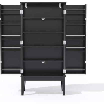 Vintage Küchenschrank mit 2 Türen – geräumiger Aufbewahrungsort