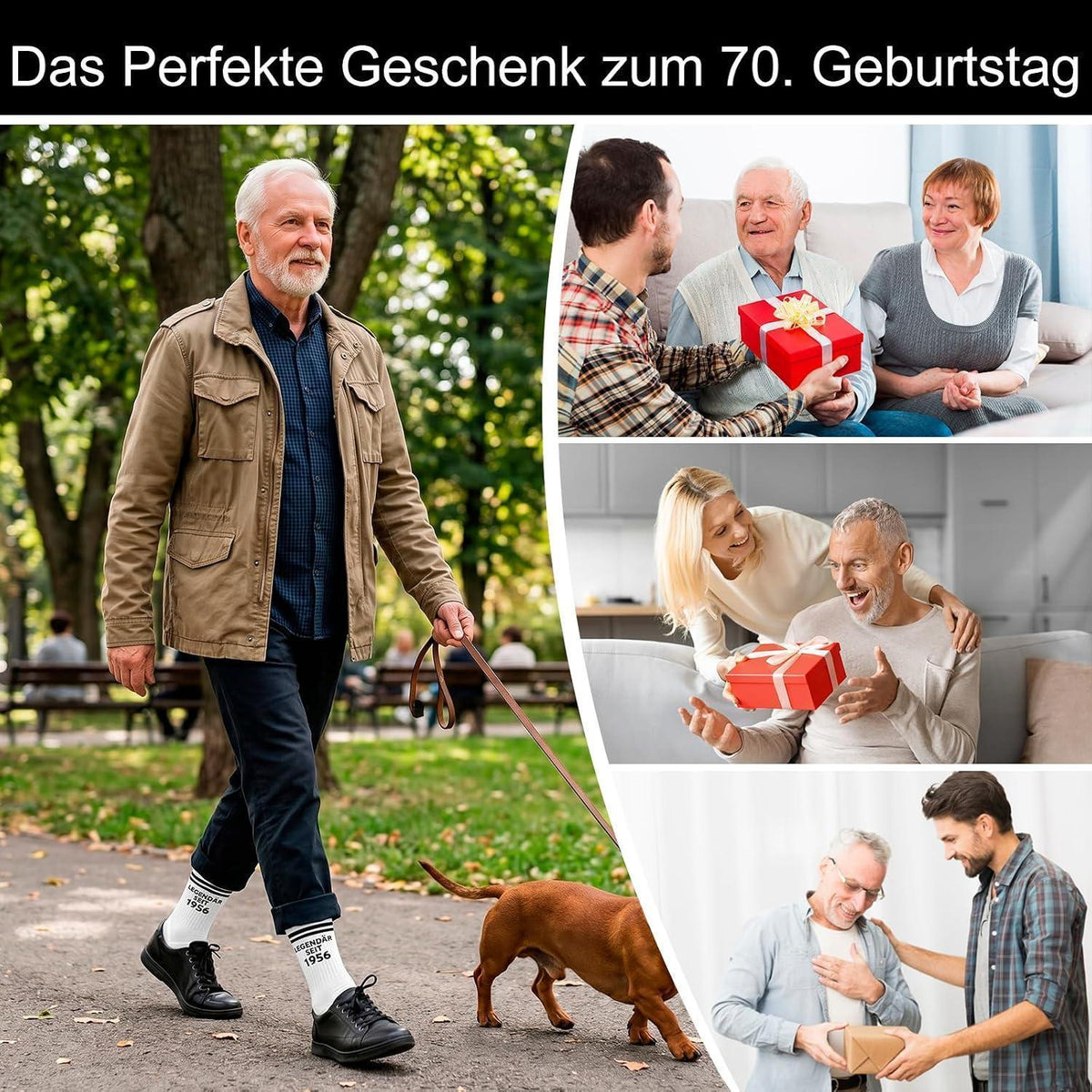 70. Geburtstag Geschenkset Mann - Legendär Seit 1956