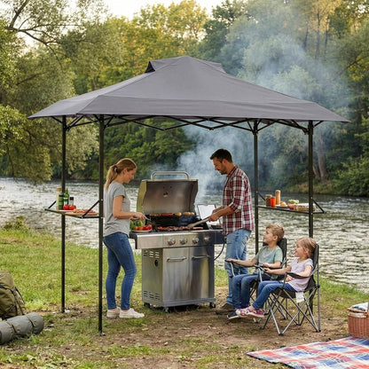Faltbarer Grillpavillon 255x150x240 cm – Wetterfest & Robust