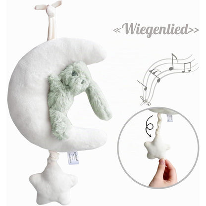 Baby Geschenkset Neugeborene – Rosa Decke, Taggie & Kuscheltier