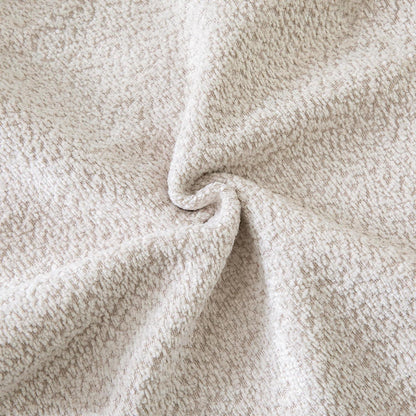 2x Chenille Kissenbezug 55x55cm - Weiche Bouclé Optik