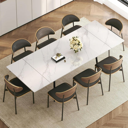 Essgruppe modern, ausziehbar (160-240cm) mit 6 Stühlen