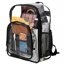 Transparenter Rucksack PVC – Wasserdicht & Groß für Schule, Reise & Stadion