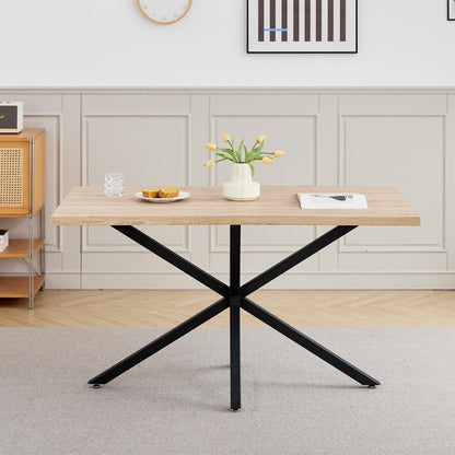 Esstisch Set mit 6 Cord-Stühlen – Modern & Komfortabel
