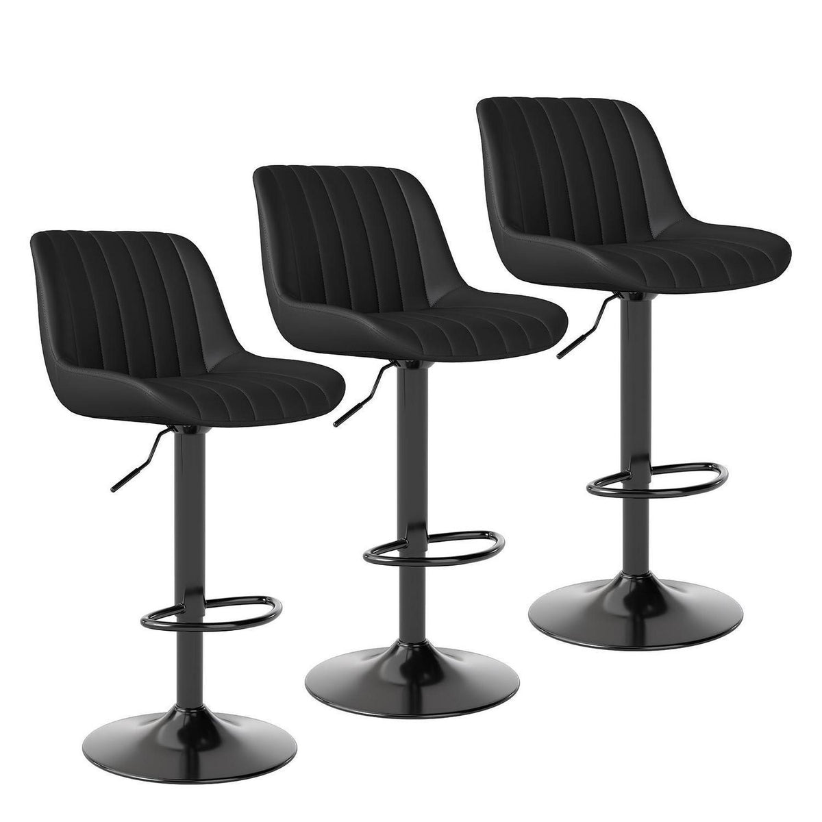 Drehbare Barhocker Set 3er – Höhenverstellbar & Modern