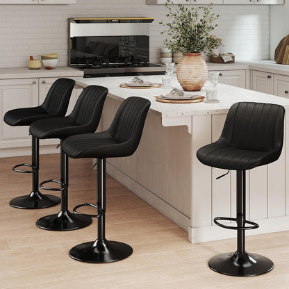 Drehbare Barhocker Set 3er – Höhenverstellbar & Modern