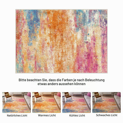 Moderner Wohnzimmerteppich 200x290 cm – Waschbar & Rutschfest