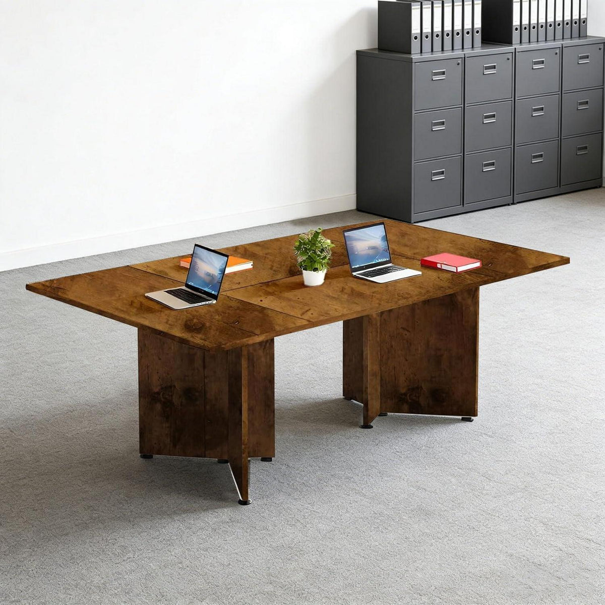 Modularer Konferenztisch, Erweiterbar für 4-12 Personen, 480 cm
