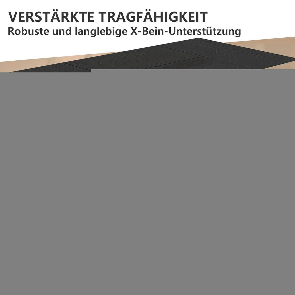 Modularer Konferenztisch, Erweiterbar für 4-12 Personen, 160x100cm