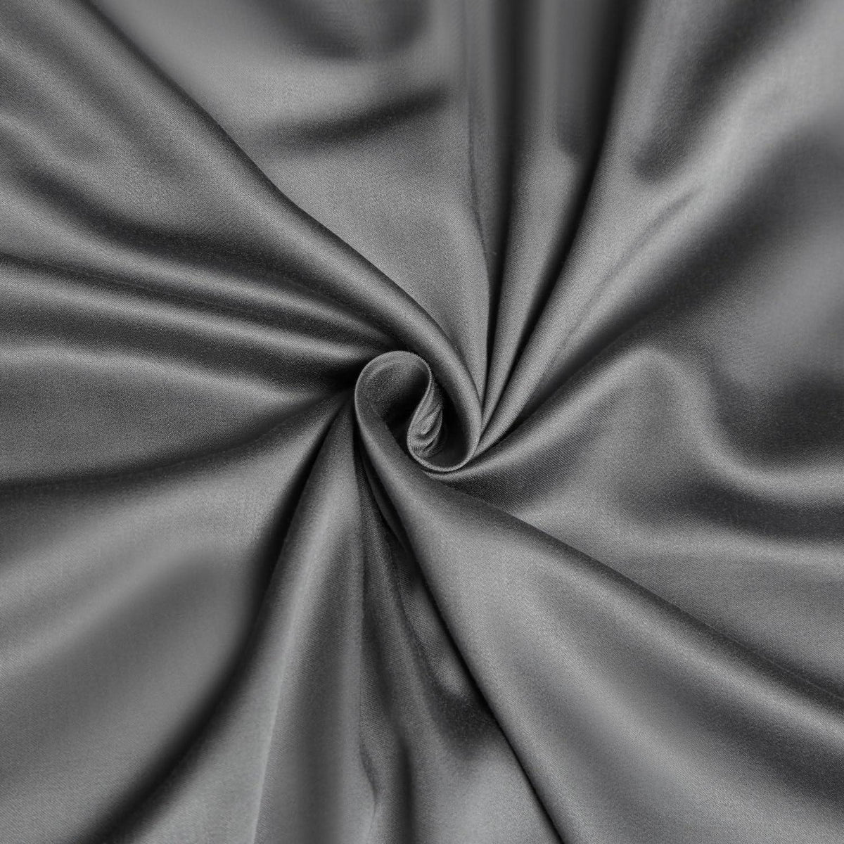 Bambus Bettwäsche Set 200x200 cm Grau | Atmungsaktiv & Kühlend
