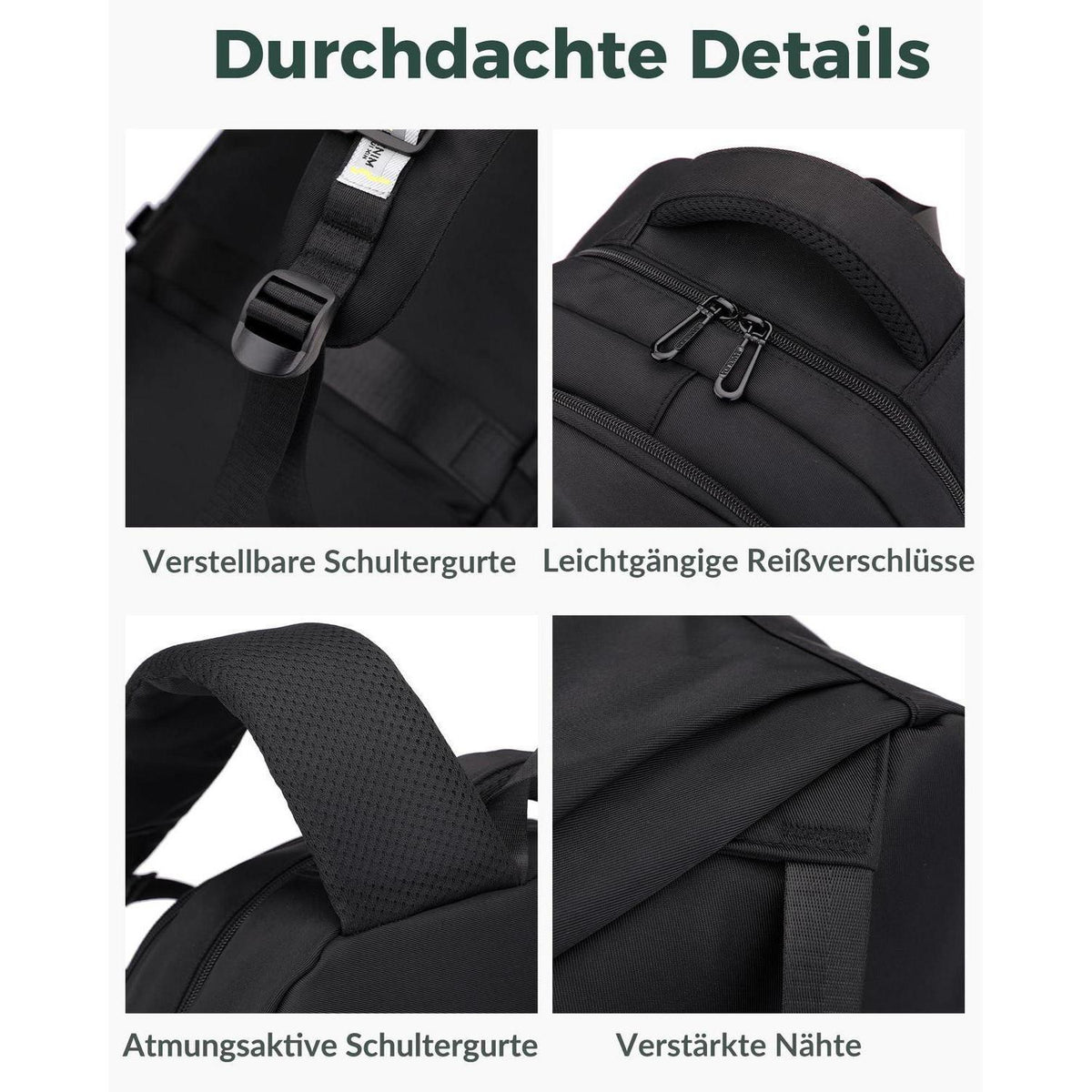 Schulrucksack Mädchen Lila – 30L Laptopfach & Ergonomisch
