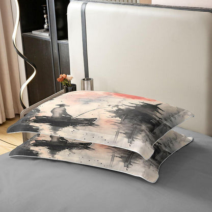 Japanischer Bettbezug 135x200 – Ukiyo-e Design & Baumwolle