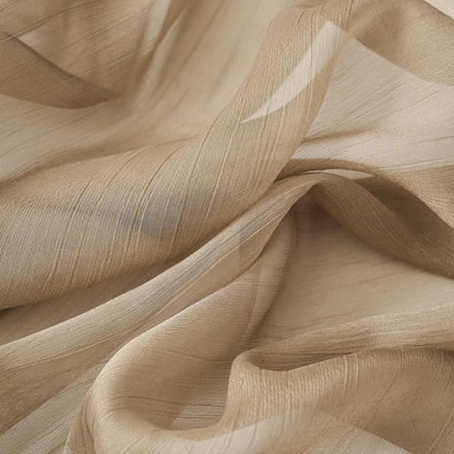 Chiffon Tischläufer 70x300cm – Hochzeit & Feier Deko Khaki Braun