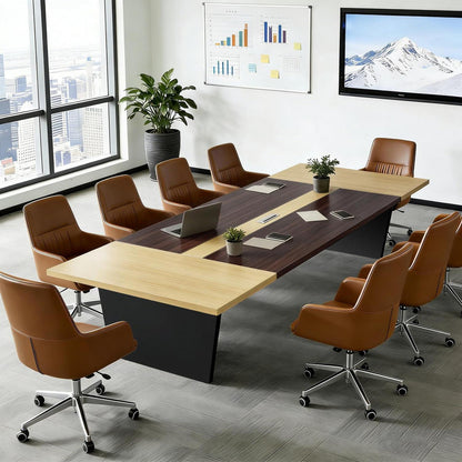 Moderner Konferenztisch 320x120x74cm – Stabiler Meetingtisch für Büro