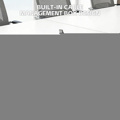 Moderner Konferenztisch 180x100cm – Stabiler Meetingtisch für Büro