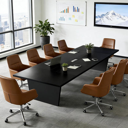 Moderner Konferenztisch 320x120cm – Stabiler Besprechungstisch für Büro