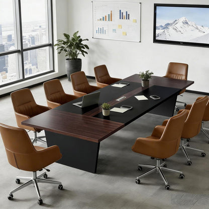 Konferenztisch 200x120cm – Moderner Besprechungstisch für Büro & Meeting