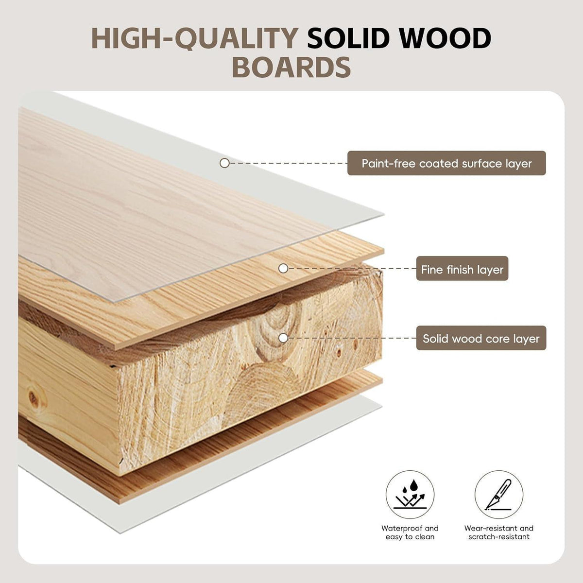 Moderner Konferenztisch Groß – Besprechungstisch für Büro & Meeting