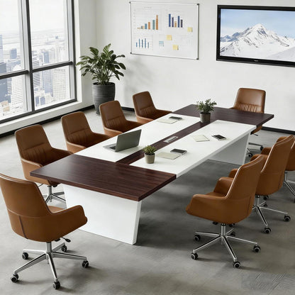 Moderner Konferenztisch 160x100cm – Stabiler Besprechungstisch für Büro