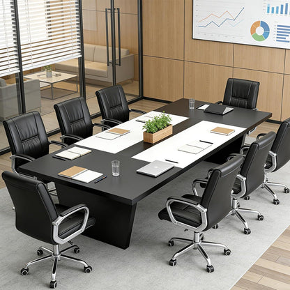 Moderner Konferenztisch 360x100cm – Stabiler Besprechungstisch für Büro