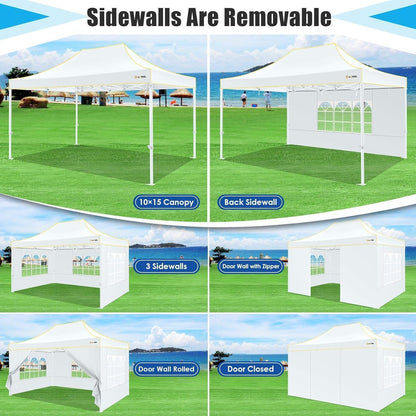 3x4,5m Partyzelt mit Seitenteilen – Wasserdicht & Stabil