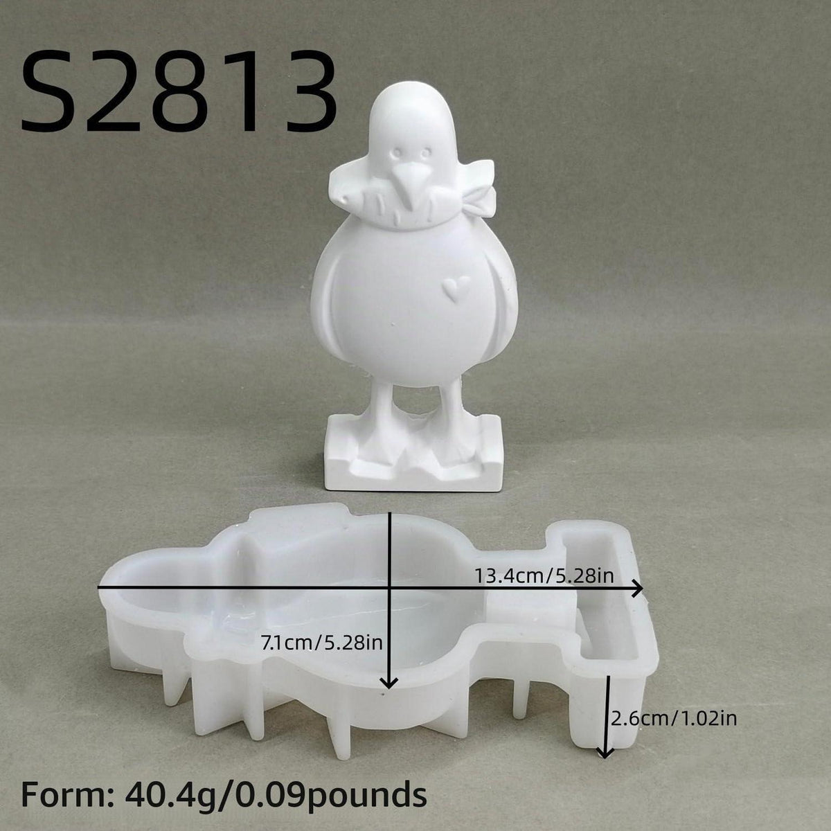 6x Möwe Silikonform Maritim – Gießformen für Kerzen & Seife