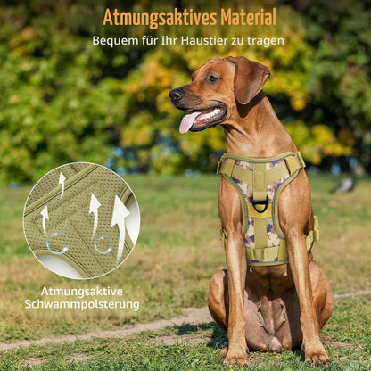 Taktisches Hundegeschirr für Training, Jagd & Outdoor – Größe L