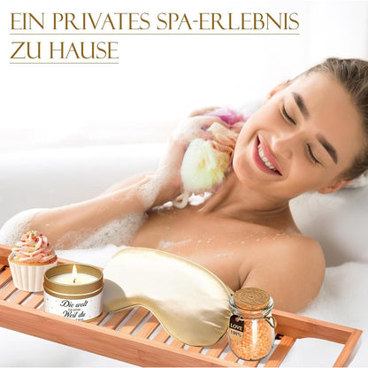 40. Geburtstag Geschenkset für Frauen – 9tlg. mit Tasche & Wellness